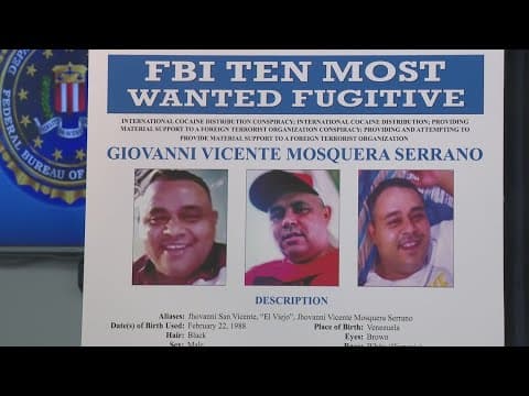 $3 million reward offered for latest suspect added to FBI Houston's Most Wanted list