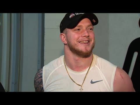 Jack Sawyer postgame interview | Ohio State vs. Oregon in the Rose Bowl