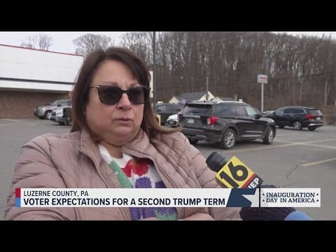 Pennsylvania voters speak about their hopes for Trump's second Presidential term
