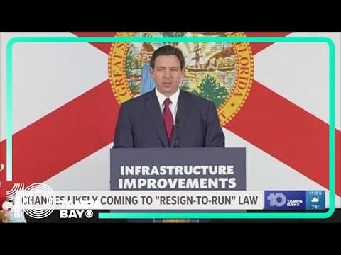 Lawmakers vote to eliminate rule that requires resignation from office before a presidential bid