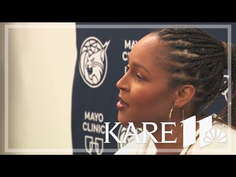 Lynx legend Maya Moore has number retired into Target Center rafters