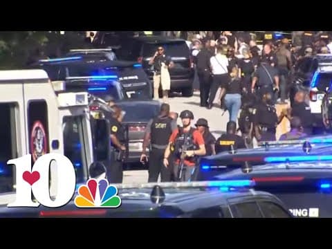 Officer killed, suspect dead after shooting outside Atlanta CDC