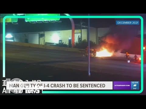 Man guilty of deadly December I-4 crash faces sentencing