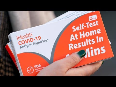 Free at-home COVID tests are back. Here's how to get yours