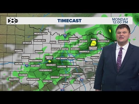 DFW Weather: Dallas Marathon forecast, rain chances return on Monday
