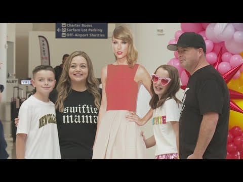 'MSY Era' | Swifties arrive at Armstrong Airport in New Orleans