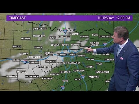 DFW Weather: Warmer and drier weather is on tap for the rest of the week