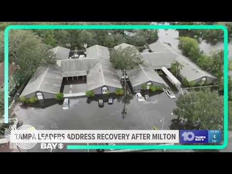 Neighbors in less flood prone parts of Tampa worry about future flooding after Milton