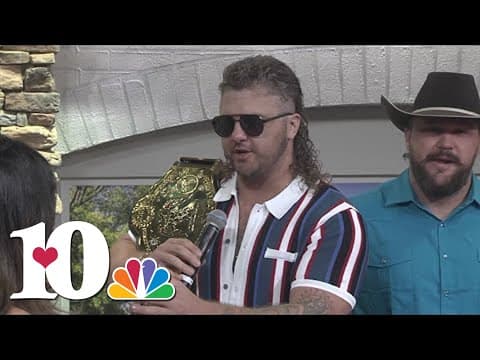 NWA Wrestling invades WBIR studios