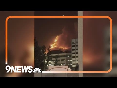 Former Coloradans evacuate from California wildfires