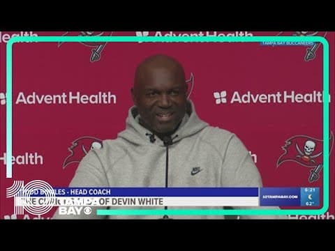 Bowles says Devin White's absence from Packers game was due to injury, not benching