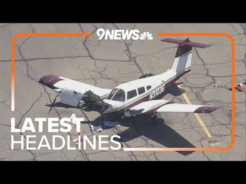 Latest Headlines | Truck Crashes Into Planes at Colorado Airport