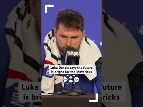 Luka Doncic and the Mavericks fell short in the NBA Finals, but he’s still proud