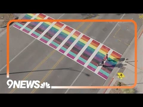 Fort Collins will unveil first pride crosswalk for the city