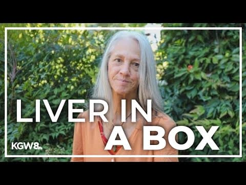 Woman gets new chance at life thanks to 'Liver in a Box' organ transplant technology.