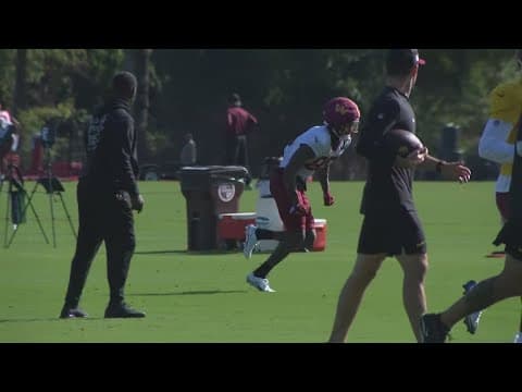 Commanders Camp hold wide receiver competition ahead of game against Miami Dolphins