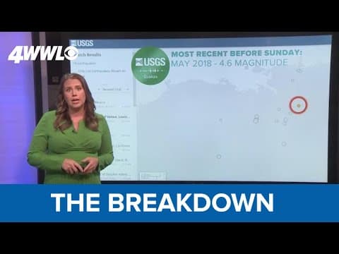 The Breakdown: How rare was Sunday’s 3.3 magnitude earthquake in the Gulf?