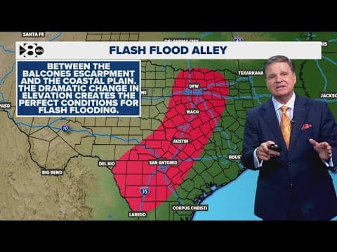 8:30 p.m. DFW Weather Update: Pete Delkus recaps flash flooding in Texas Hill Country