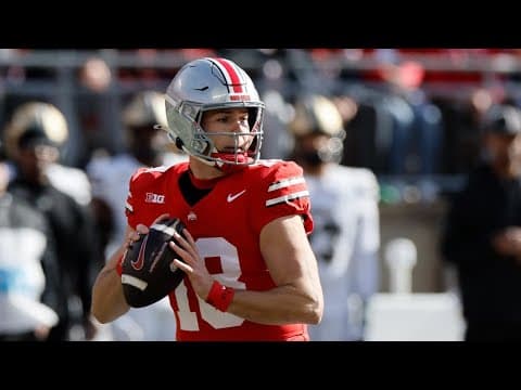 Postgame interviews | Ohio State vs. Purdue