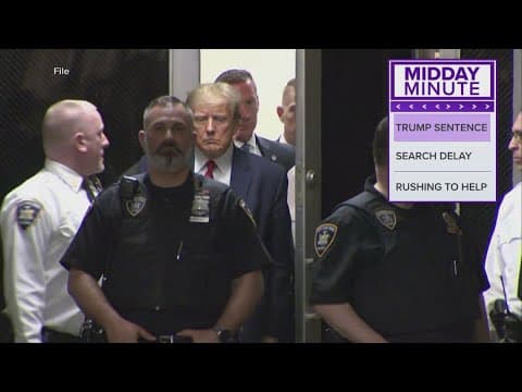 Judge sentences Trump in hush money case, but doesn't impose any punishment