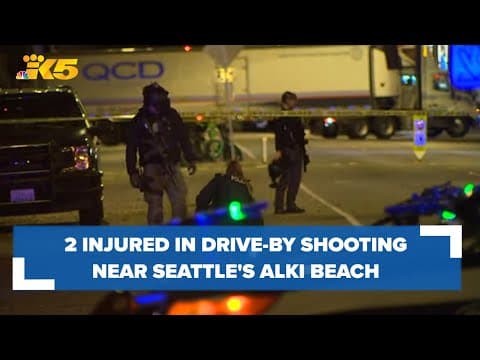 2 injured in drive-by shooting near West Seattle’s Alki Beach