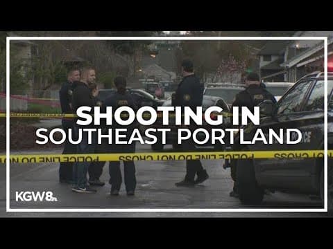 Shooting in Portland's Lents neighborhood Sunday evening