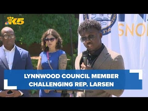 Lynnwood City Councilmember Josh Binda launches campaign challenging Rep. Larsen