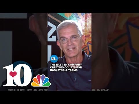 This company creates basketball courts for your favorite NBA and NCAA teams #basketball