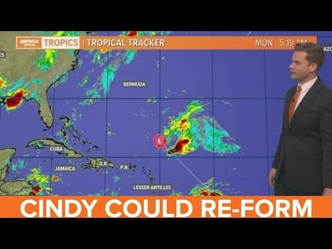 Monday morning tropical update: Bret gone, Cindy heads towards Canada