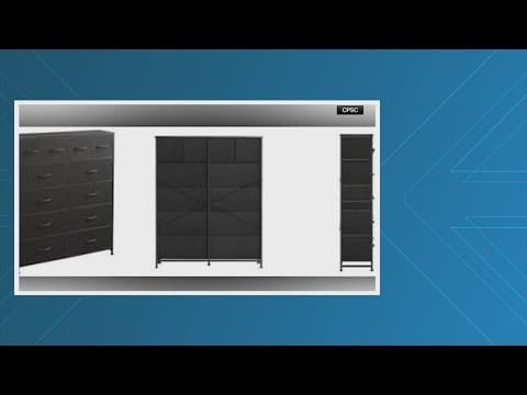 Thousands of dressers recalled over risk of serious injury