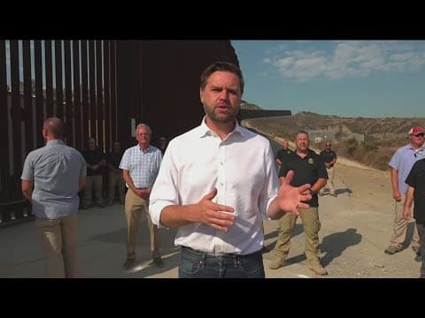 VP candidate Vance visits border, speaks at Rancho Santa Fe campaign fundraiser