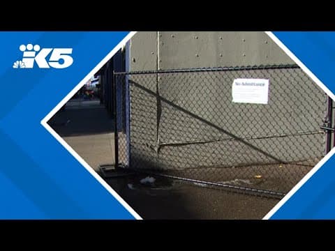 Seattle fencing off downtown alleys to cut down on crime