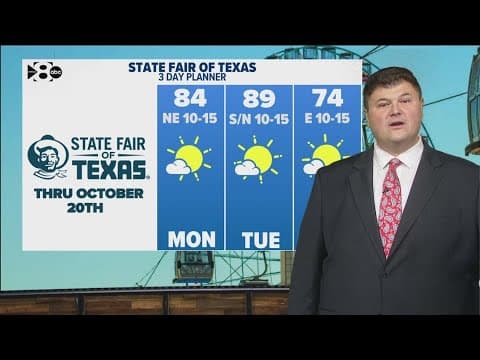 DFW Weather | Cooler weather on the way in 14 day forecast