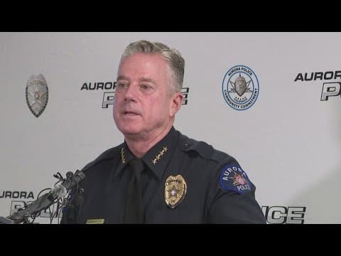 Aurora Police chief gives timeline of fatal shooting