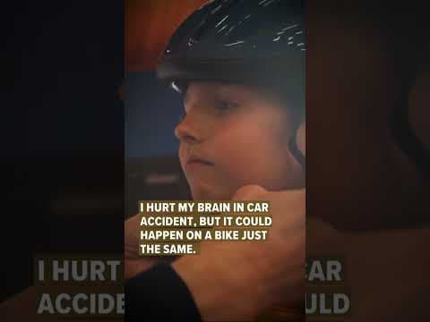 A Fergus Falls man has given away over 22,000 bike helmets to help protect against brain injuries.