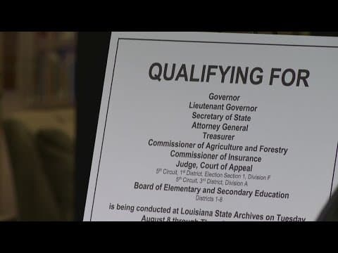 Candidates begin qualifying for Fall races