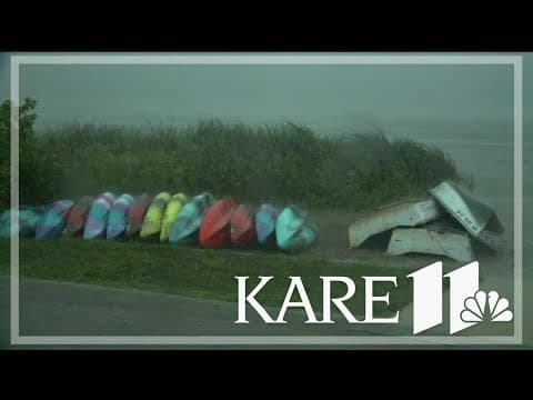 Hail, thunderstorms leave Minnesotans without power