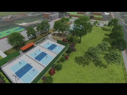 Plans unveiled for Arlington pickleball courts
