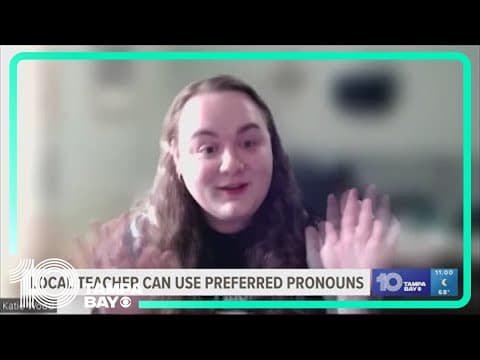 Transgender Hillsborough teacher reacts to ruling allowing her to use preferred pronouns