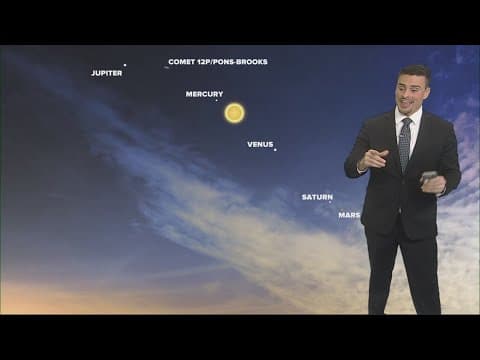 Several planets may be visible during total solar eclipse