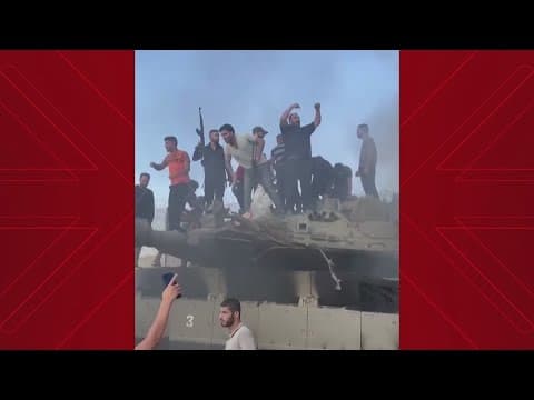 Hamas kills 40 in unprecedented, wide-ranging incursion into Israel. Netanyahu says 'we are at war'