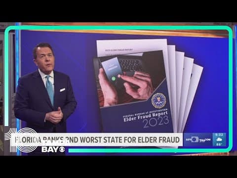 Florida ranks second worst state for elder fraud
