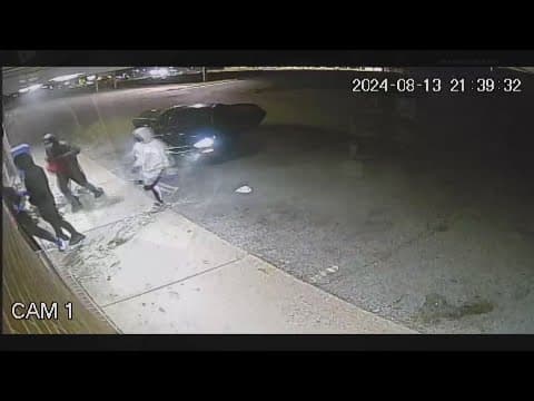 Security video captures recent thefts of hundreds of guns at weapon stores across central Indiana