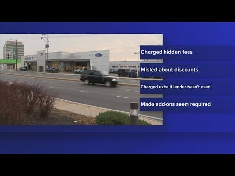 Maryland AG announces charges against Lindsay Automotive dealerships