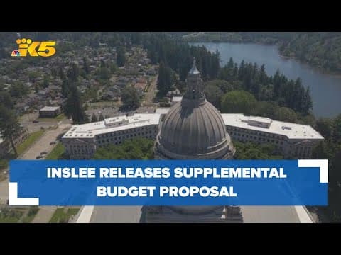 Inslee releases supplemental budget that would increase spending by just over $1 billion