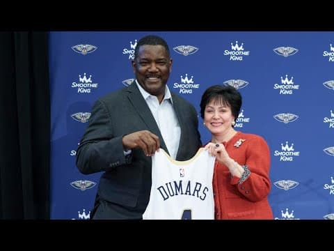 Pelicans introduce new lead executive, Joe Dumars