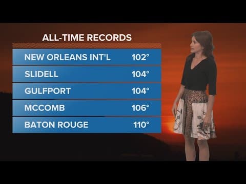 Triple-digit high temperatures could stretch into the weekend