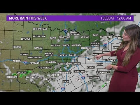 DFW Weather: Latest timeline, forecast for rain chances