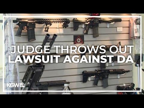 Washington gun law liability lawsuit dismissed