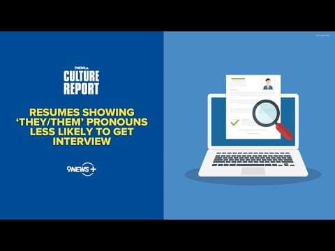 The effect of including they/them pronouns on resumes | The Culture Report